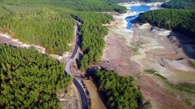 elektrik santrali - OSMANİYE - Arslantaş Baraj Gölü'nde su seviyesi düştü Videosu