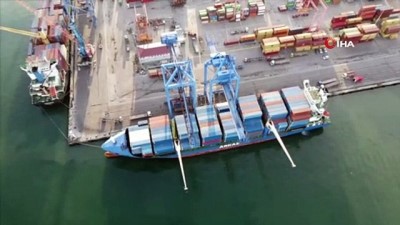  Doğu Akdeniz'de hukuk dışı arama yapılan Roseline A gemisi İzmir Limanı'na yanaştı