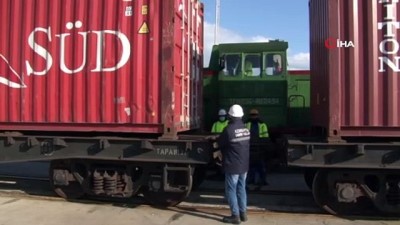  - Türkiye'den Çin'e gidecek ihracat treni, Bakü Deniz Limanı’nda
- Tren Azerbaycan’a ulaştı