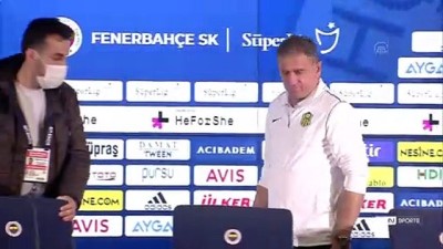 İSTANBUL - Fenerbahçe - Yeni Malatyaspor maçının ardından - Hamza Hamzaoğlu