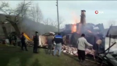  Sinop’ta yangın faciası: 2 kişi hayatını kaybetti