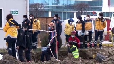 alt yapi calismasi -  Ankara'da iki işçi göçük altında kaldı Videosu