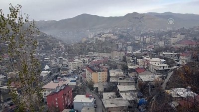 hafta sonu - BİTLİS - Cadde ve sokaklarda sessizlik hakim Videosu