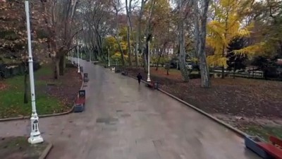 toplu tasima - (Drone) İstanbul pazar gününe sakin uyandı - Eminönü/Galata Köprüsü/Gülhane Parkı Videosu