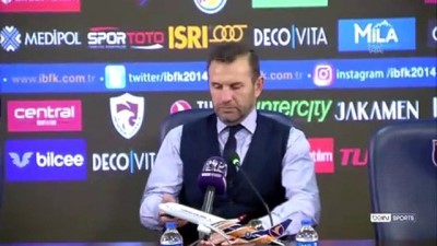 İSTANBUL - Medipol Başakşehir-Gaziantep FK maçının ardından - Okan Buruk