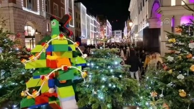 ingiltere - LONDRA - Noel yoğunluğu Videosu