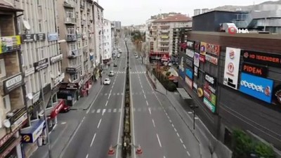  Nevşehir’de cadde ve sokaklar boş kaldı