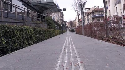 temizlik iscisi - NEVŞEHİR - Sokaklar boş kaldı Videosu