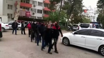  Osmaniye’de kumarhaneye çevrilen eve polis baskını