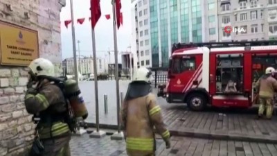 yangin panigi -  Taksim Cumhuriyet Sanat Galerisi’nde yangın paniği Videosu