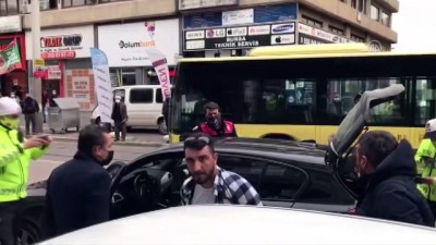 polis araci - BURSA - Gece otomobille polisten kaçan şüpheliler yeniden trafiğe çıkınca yakalandı Videosu