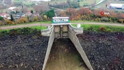 baraj kapaklari -  Gökçe Barajı’nda 40 günlük su kaldı Videosu