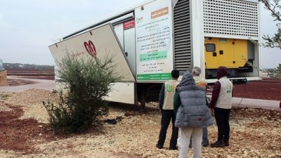 aile hekimligi - İdlib’deki kamplarda mobil sağlık klinikleri hizmet veriyor Videosu