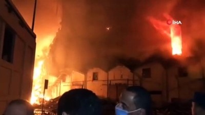 iskenderiye -  - İskenderiye Limanı’nda büyük yangın Videosu