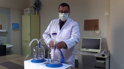 koltuk alti - İZMİR - İzmir'de doktorlar, Kovid-19 hastalarından bulaş riskini azaltan sistem geliştirdi Videosu