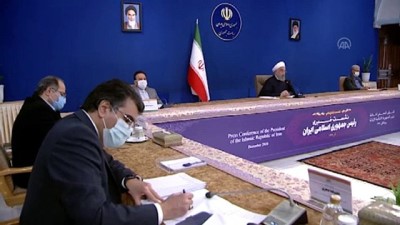 hassasiyet - TAHRAN - Ruhani: 'Erdoğan'ın, İran'ın toprak bütünlüğüne hakaret kastı taşımasını uzak ihtimal olarak görüyorum' Videosu