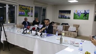 kulup baskani - ERZURUM - Büyükşehir Belediye Erzurumspor Kulübü Başkanı Hüseyin Üneş istifa etti Videosu