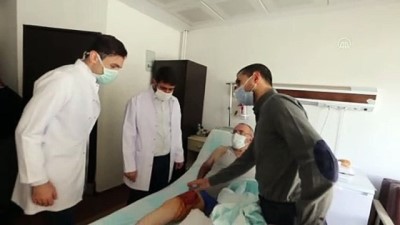 plastik cerrahi - ERZURUM - Doktorların dikkatiyle hem tümörden hem de bacağı kesilmekten kurtuldu Videosu