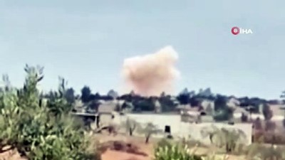 idlib -  - Esad rejiminden İdlib’in güneyine topçu saldırısı: 2 yaralı Videosu
