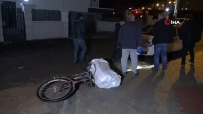 bisiklet -  - Fark edildiğini anlayan hırsız çaldığı malzemeleri bırakıp kaçtı Videosu