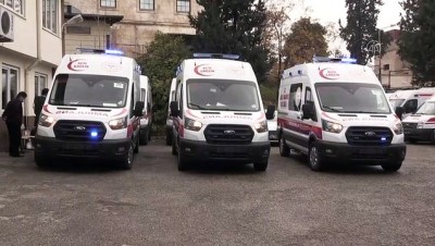 GAZİANTEP - Özel donanımlı yenidoğan ambulansları hizmete girdi