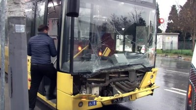 servis araci -  İstanbul’da zincirleme kazaya neden olan sürücüden ilginç geri dönüş Videosu