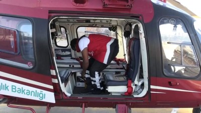 ambulans helikopter - KAYSERİ - Türkiye semalarında hayat kurtaran Tanzanyalı Videosu