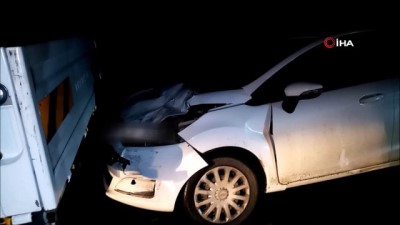  Polisten kaçan alkollü sürücü kaza yaptı