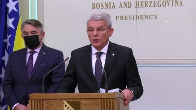 SARAYBOSNA - Bosna Hersekli liderler Dzaferovic ile Komsic, Rus BakanLavrov ile görüşmeyi reddetti (3)