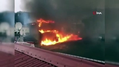  Sarıyer’de bir binada yangın çıktı