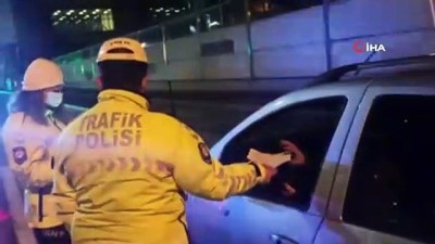  Sincan’da polisler denetimlerini aralıksız sürdürdü