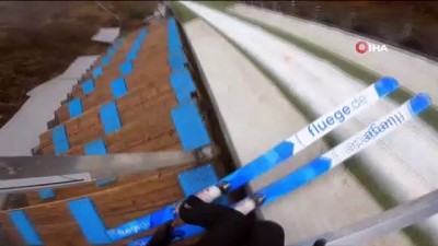 a milli takimi -  Kayakla atlama milli takımı sporcusu Fatih Arda İpcioğlu’ndan nefes kesen uçuş Videosu