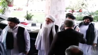 islamabad -  - Taliban heyeti, Pakistan’da Videosu