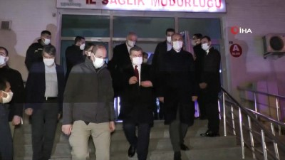 oksijen tupu -  Gaziantep’te incelemelerde bulunan bakanlar kentten ayrıldı Videosu