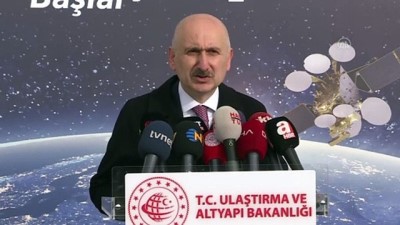 frekans - ANKARA - Karaismailoğlu: 'Türksat 5A ve 5B'ye, yeni frekans bantları için yer istasyonları kurulum çalışmalarında son aşamaya geldik' Videosu