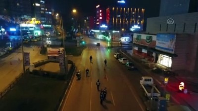 polis noktasi - BURSA / BALIKESİR - Sokağa çıkma kısıtlaması Videosu