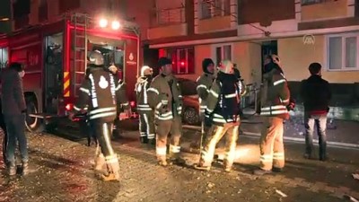 İSTANBUL - Esenyurt'ta bina yangını: 1 yaralı