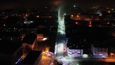 guzergah - MUŞ - Sokağa çıkma kısıtlaması - Drone Videosu