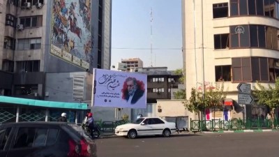seyahat yasagi - TAHRAN - İran'da Kovid-19 kısıtlamaları nedeniyle çarşı ve pazarlar kapalı Videosu