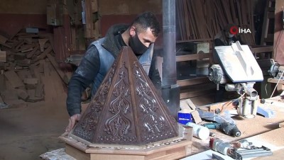ahsap oymaciligi -  Afrika’nın 28 bin kişi kapasiteli camisini Osmanlı ve Selçuklu motifleri süsleyecek Videosu