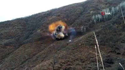 ucaksavar -  Bitlis’te 630 kilo amonyum nitrat ele geçirildi Videosu