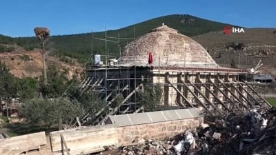 zeytinli -  - 654 yıllık tarihi Murat Hüdavendigar Camii restore ediliyor Videosu
