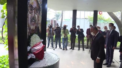 gaba -  - Bakan Çavuşoğlu, Bangabandhu Anıt Müzesini ziyaret etti Videosu