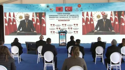  - Cumhurbaşkanı Erdoğan: “ İnşallah en kısa zamanda konutların ilk etabını tamamlayıp depremde evlerini kaybeden kardeşlerimize teslim etmeye başlayacağız”