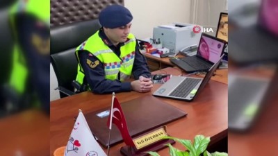 trafik egitimi -  - İzmir'de jandarmadan öğrencilere 'uzaktan' trafik eğitimi Videosu