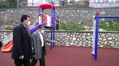 futbol sahasi -  - Osmangazi’den Uludağ yamaçlarına çocuk parkı Videosu