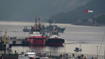  - Rus savaş ve askeri römorkör gemisi Çanakkale Boğazı'ndan geçti