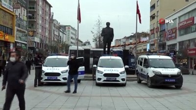 toplu ulasim -  - Sultanbeyli’de polis ekiplerinden dronlu korona denetimi Videosu