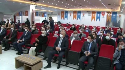 sekte -  AK Parti İl Başkanlığına atanan Yücel Güngör bayrağı teslim aldı Videosu