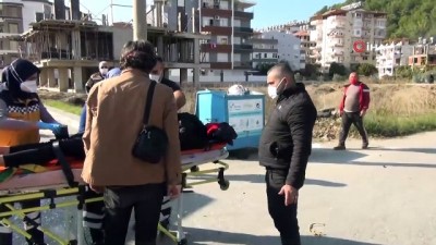 asiri hiz -  - Çarpışmanın şiddetiyle kaskı parçalanan sürücü ağır yaralandı Videosu